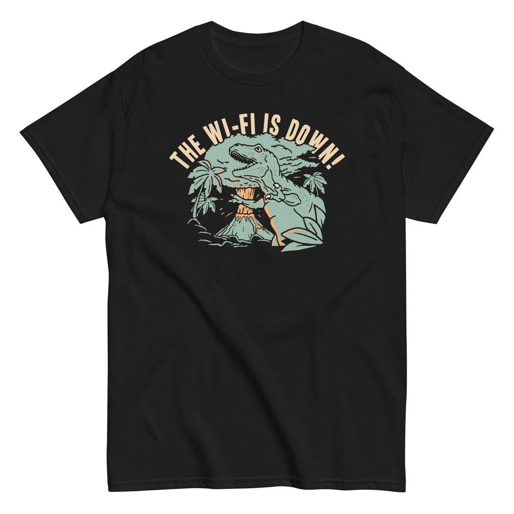 The Wi-Fi Is Down! Men's Classic - Adult & Kids T-Shirts, Sweatshirts & Hoodies apparel design preview 1