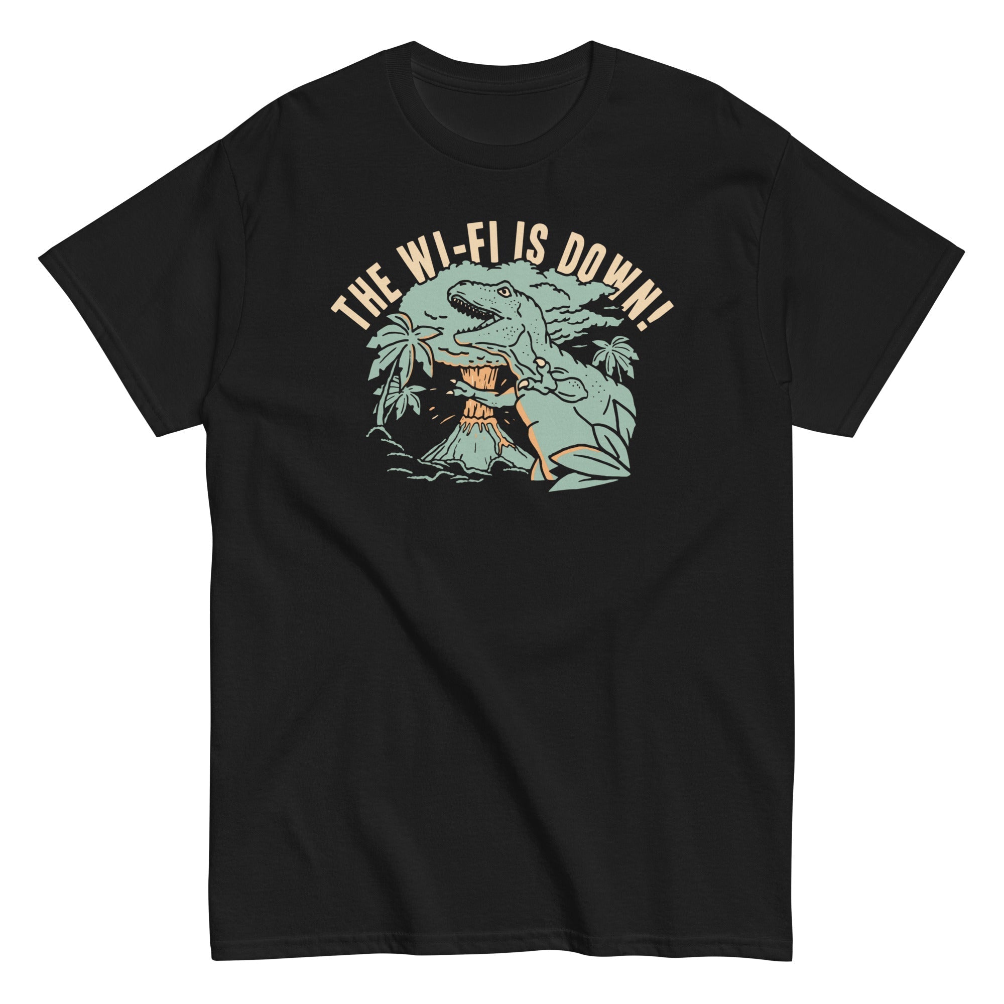 The Wi-Fi Is Down! Men's Classic - Adult & Kids T-Shirts, Sweatshirts & Hoodies apparel design preview 1