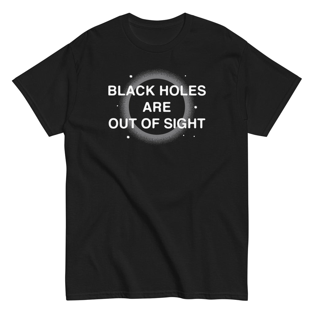 Black Holes Are Out Of Sight Men's Classic - Adult & Kids T-Shirts, Sweatshirts & Hoodies apparel design preview 1