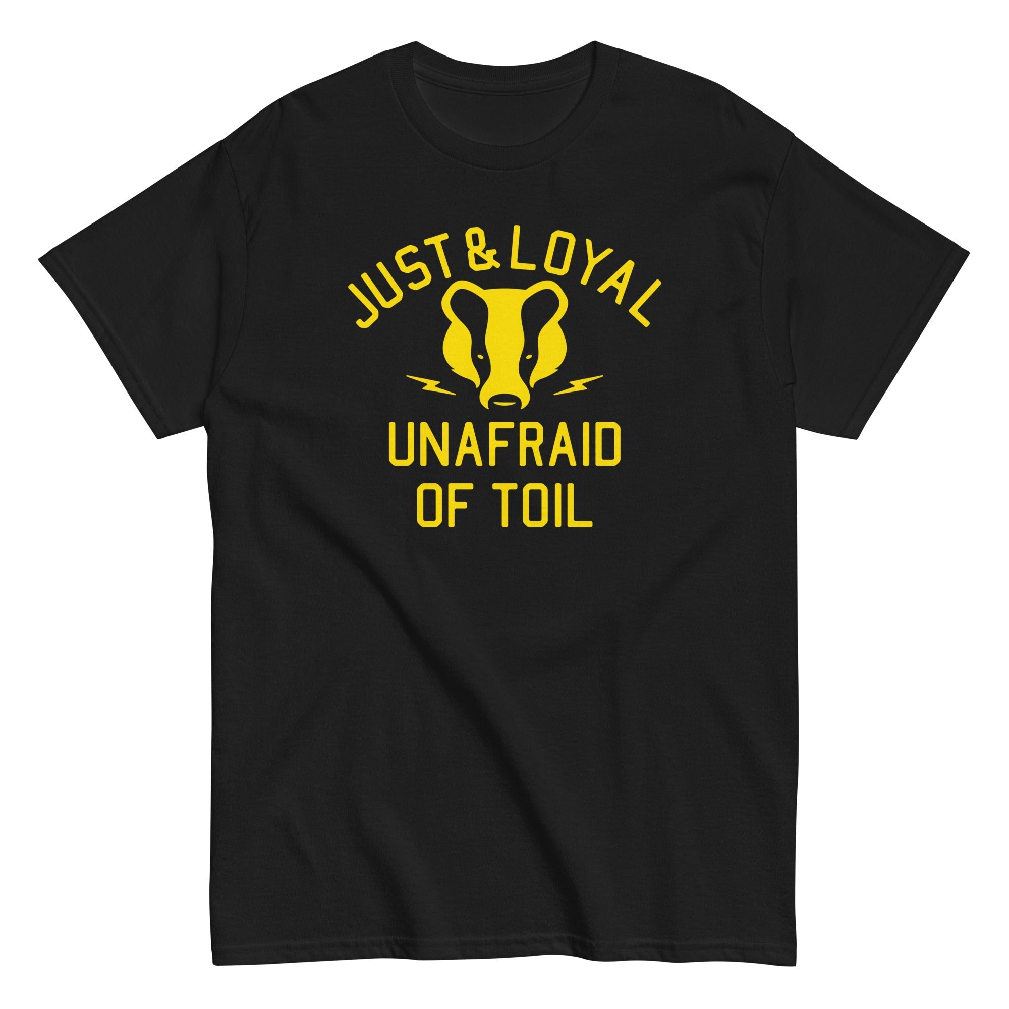 Just And Loyal, Unafraid Of Toil Men's Classic - Adult & Kids T-Shirts, Sweatshirts & Hoodies apparel design preview 1