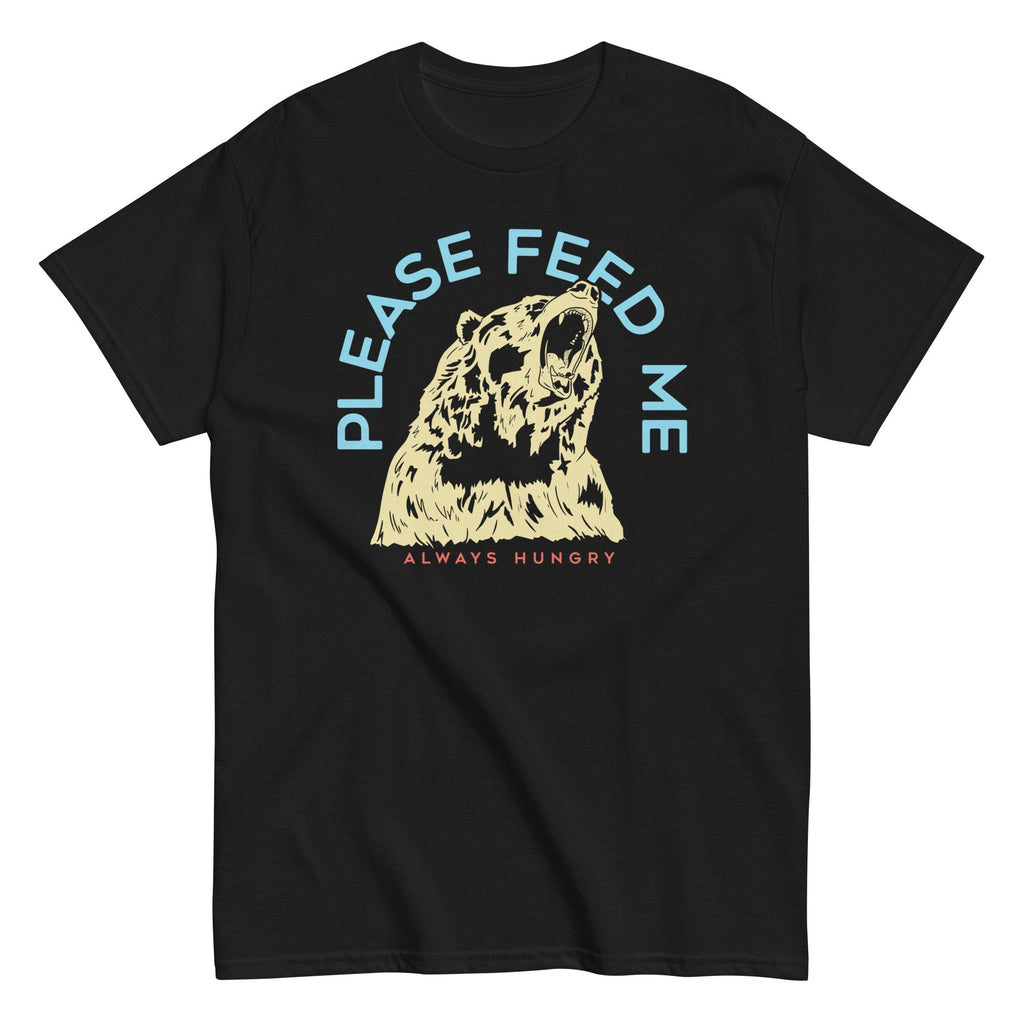 Please Feed Me, Always Hungry Men's Classic - Adult & Kids T-Shirts, Sweatshirts & Hoodies apparel design preview 1