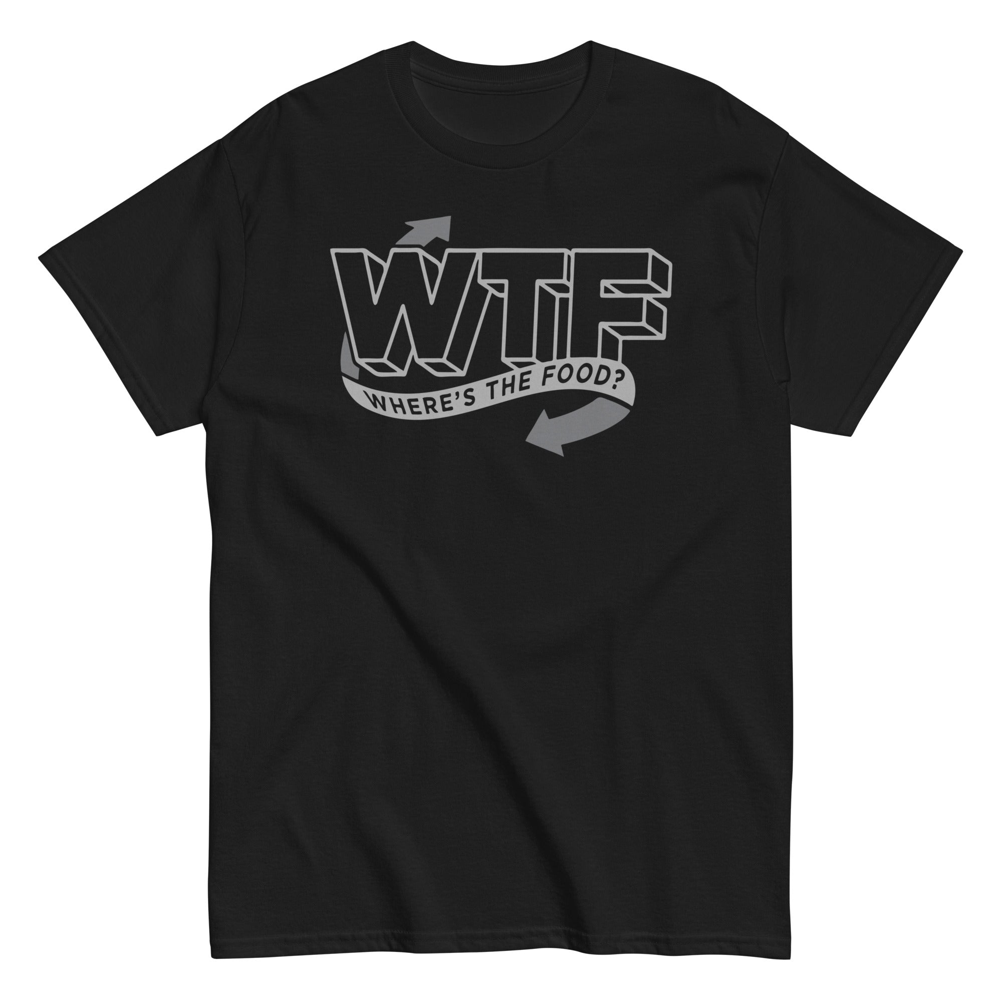 Where's The Food? Men's Classic - Adult & Kids T-Shirts, Sweatshirts & Hoodies apparel design preview 1