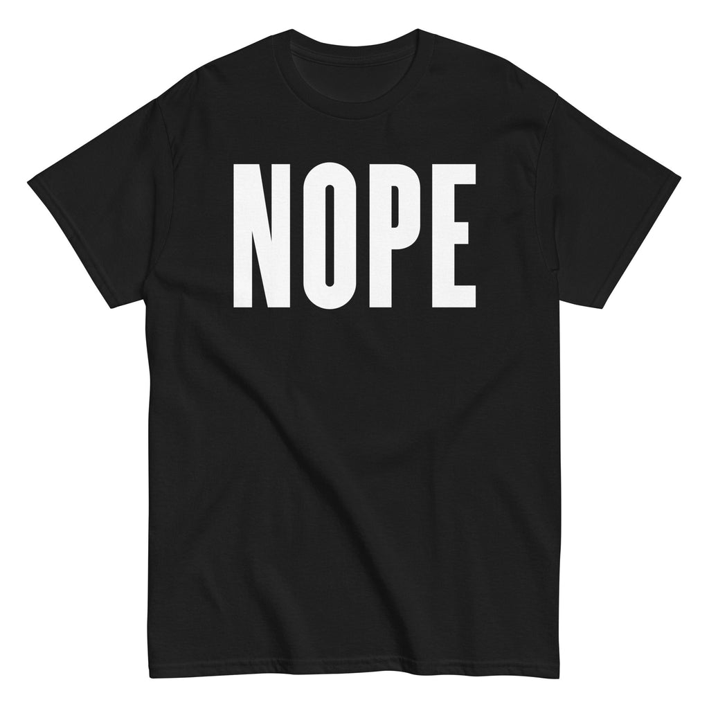 Nope Men's Classic - Adult & Kids T-Shirts, Sweatshirts & Hoodies apparel design preview 1