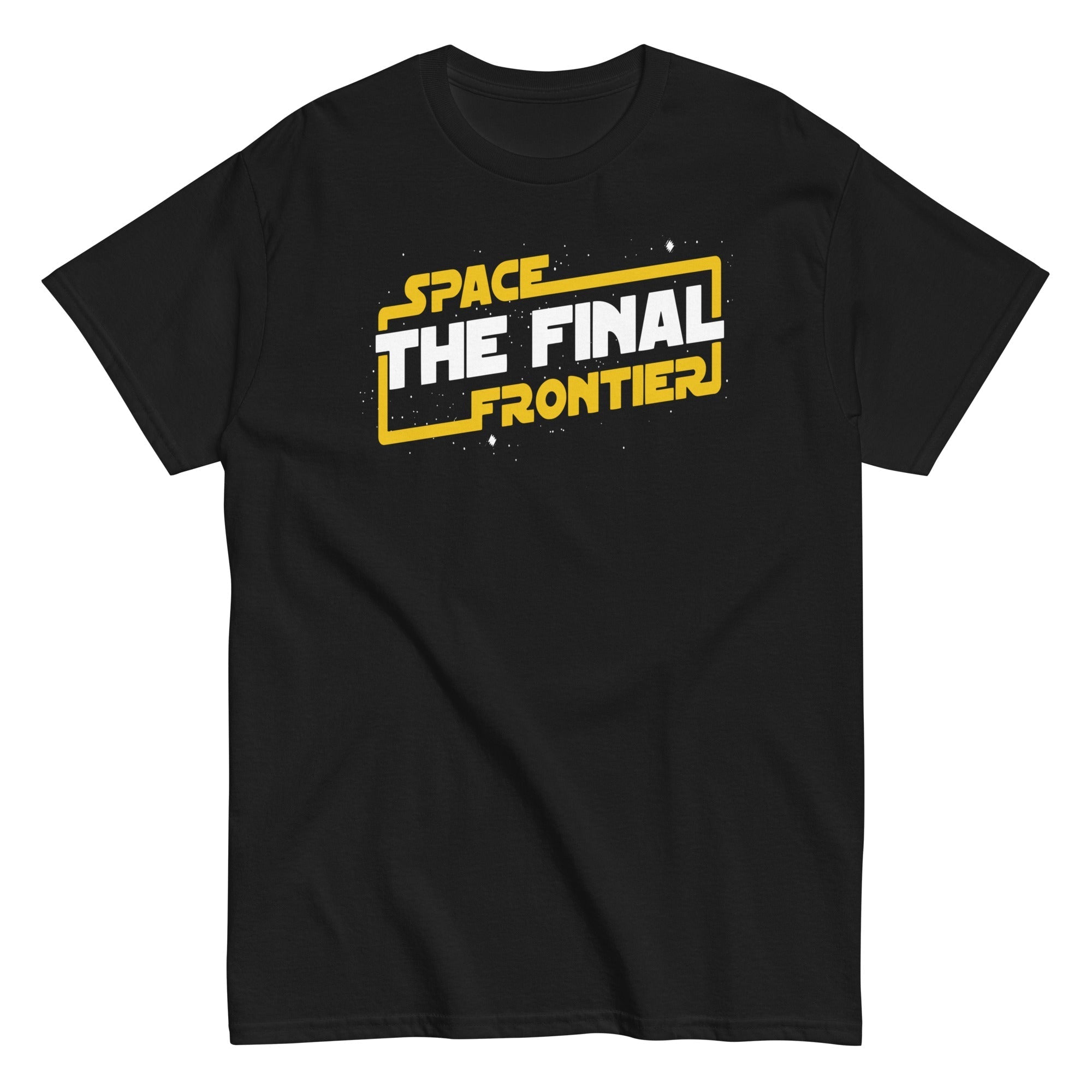 Space The Final Frontier Men's Classic - Adult & Kids T-Shirts, Sweatshirts & Hoodies apparel design preview 1