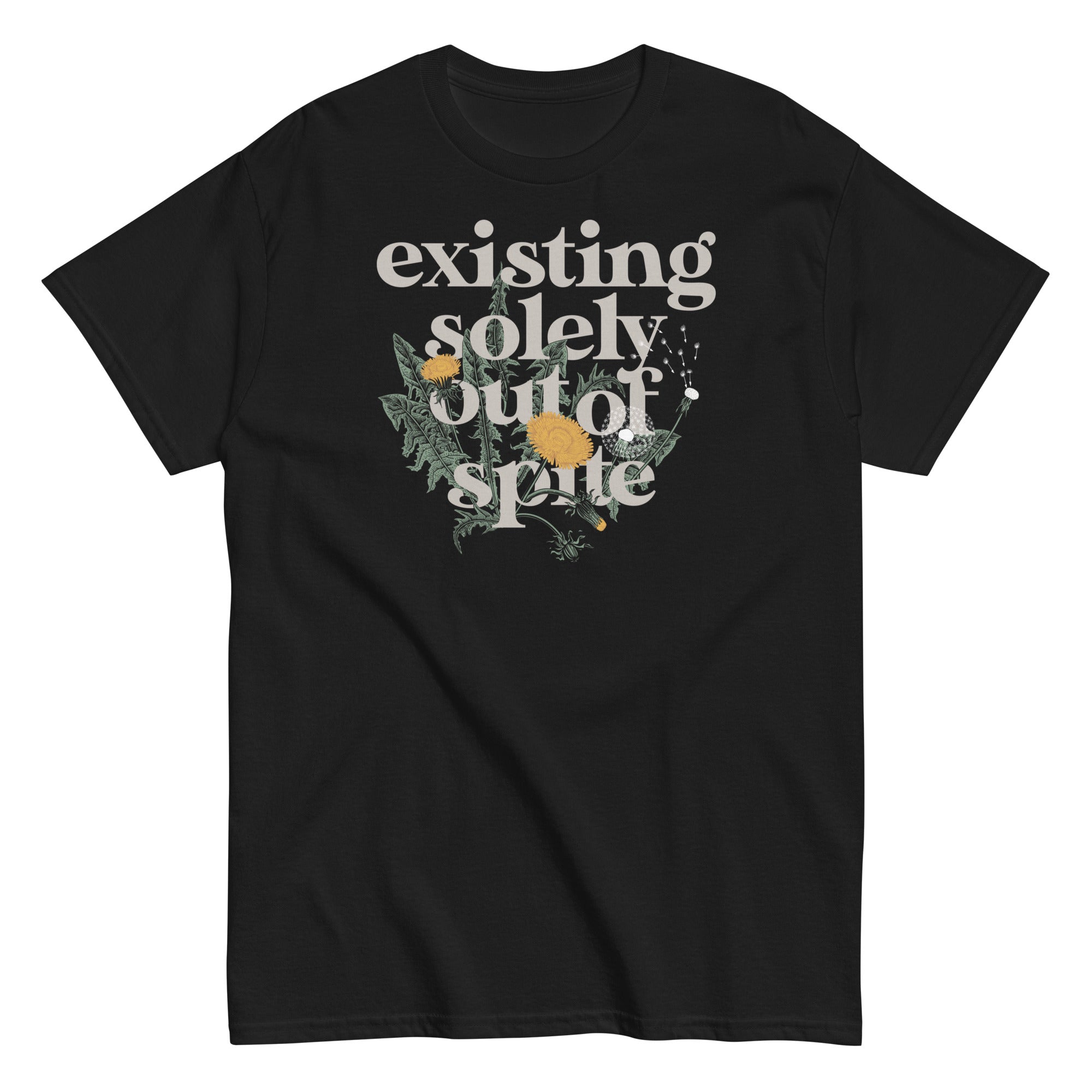 Existing Solely Out Of Spite Men's Classic - Adult & Kids T-Shirts, Sweatshirts & Hoodies apparel design preview 1