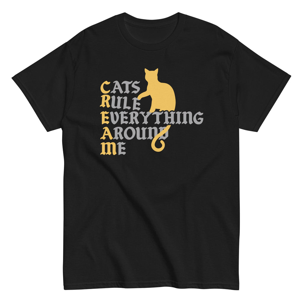 Cats Rule Everything Around Me Men's Classic - Adult & Kids T-Shirts, Sweatshirts & Hoodies apparel design preview 1