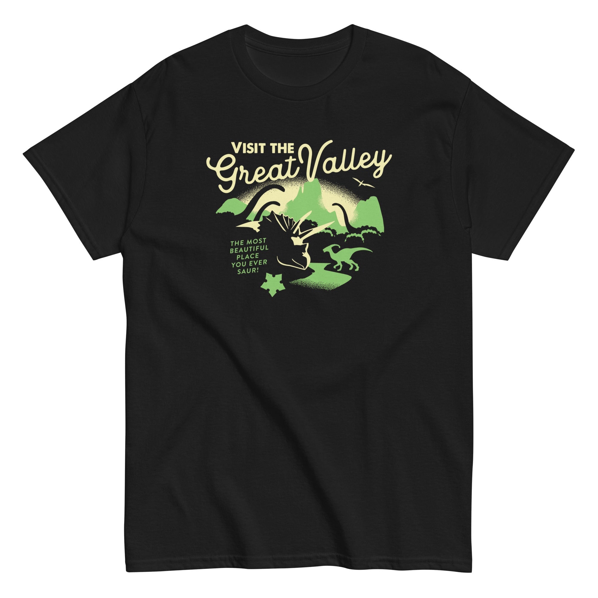 Visit The Great Valley Men's Classic - Adult & Kids T-Shirts, Sweatshirts & Hoodies apparel design preview 1