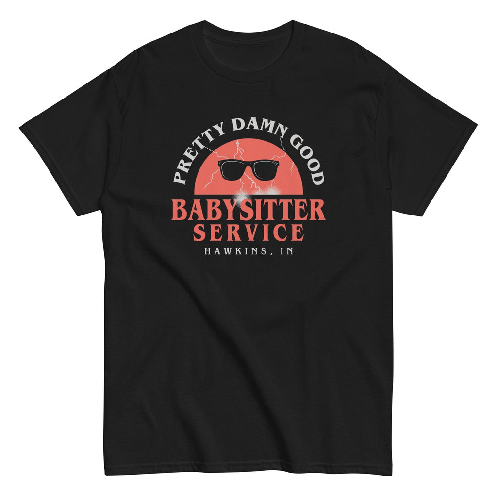 Pretty Damn Good Babysitter Service Men's Classic - Adult & Kids T-Shirts, Sweatshirts & Hoodies apparel design preview 1