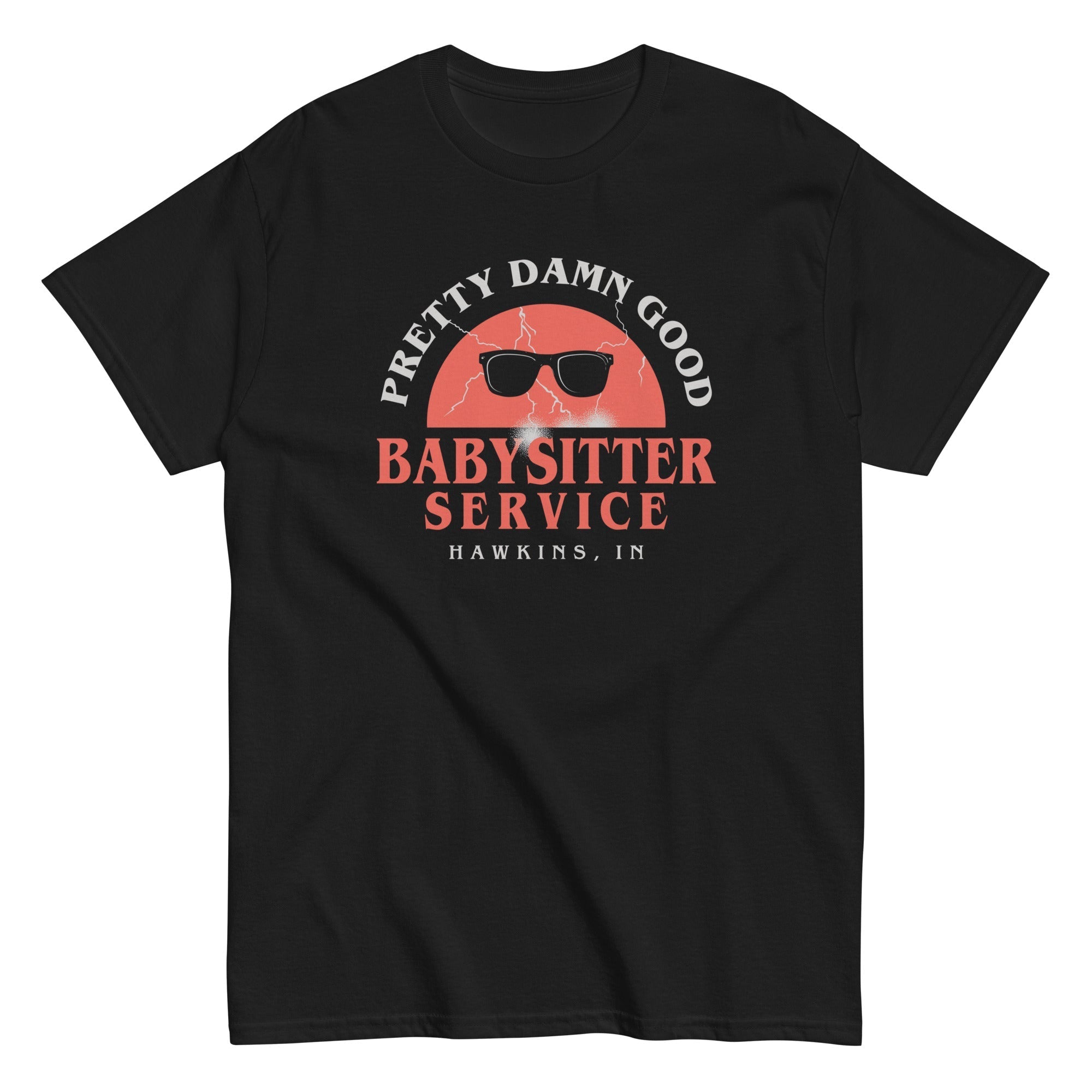 Pretty Damn Good Babysitter Service Men's Classic - Adult & Kids T-Shirts, Sweatshirts & Hoodies apparel design preview 1