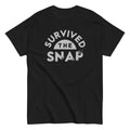 Survived The Snap Men's Classic - Adult & Kids T-Shirts, Sweatshirts & Hoodies apparel design preview 1