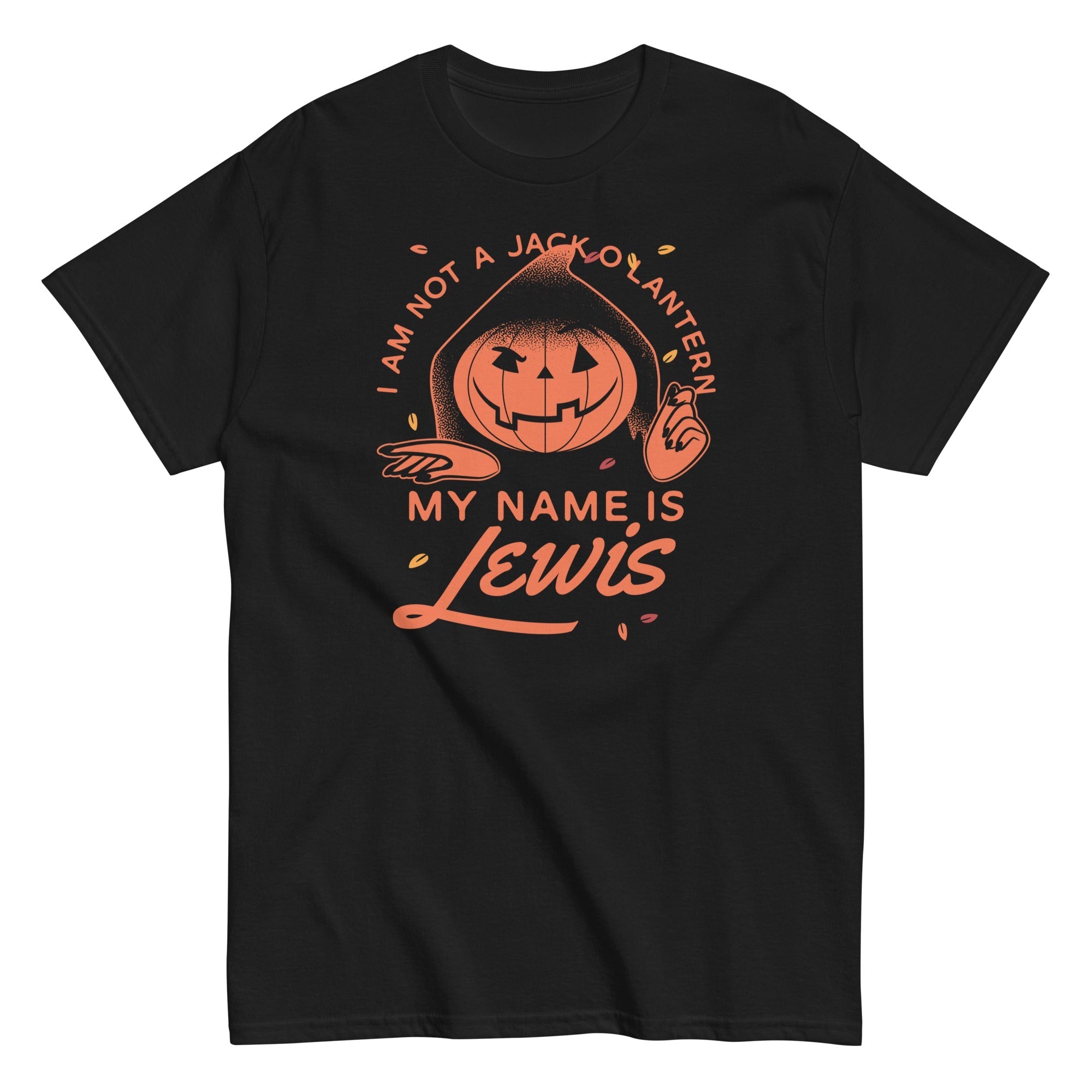 My Name Is Lewis Men's Classic - Adult & Kids T-Shirts, Sweatshirts & Hoodies apparel design preview 1