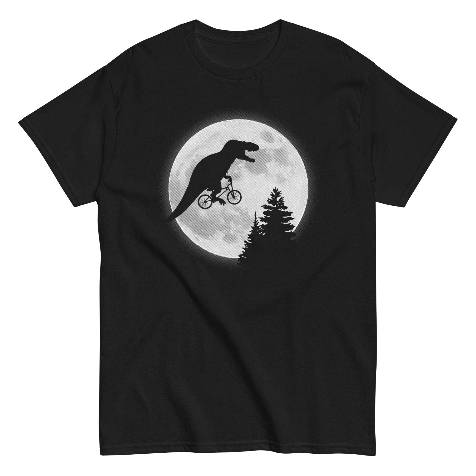 T-Rex Moon Men's Classic - Adult & Kids T-Shirts, Sweatshirts & Hoodies apparel design preview 1