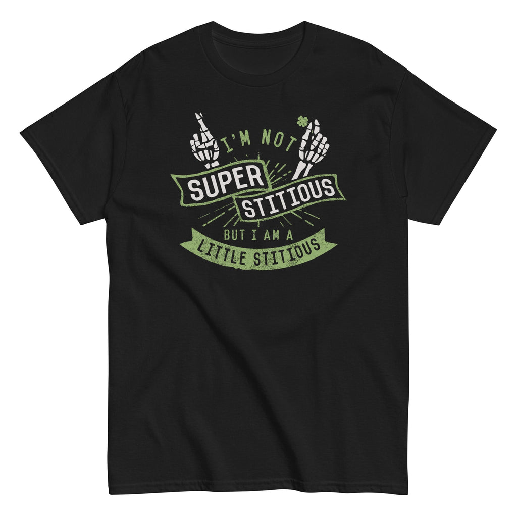 I'm Not Superstitious, But I Am A Little Stitious - Adult & Kids T-Shirts, Sweatshirts & Hoodies apparel design preview 1