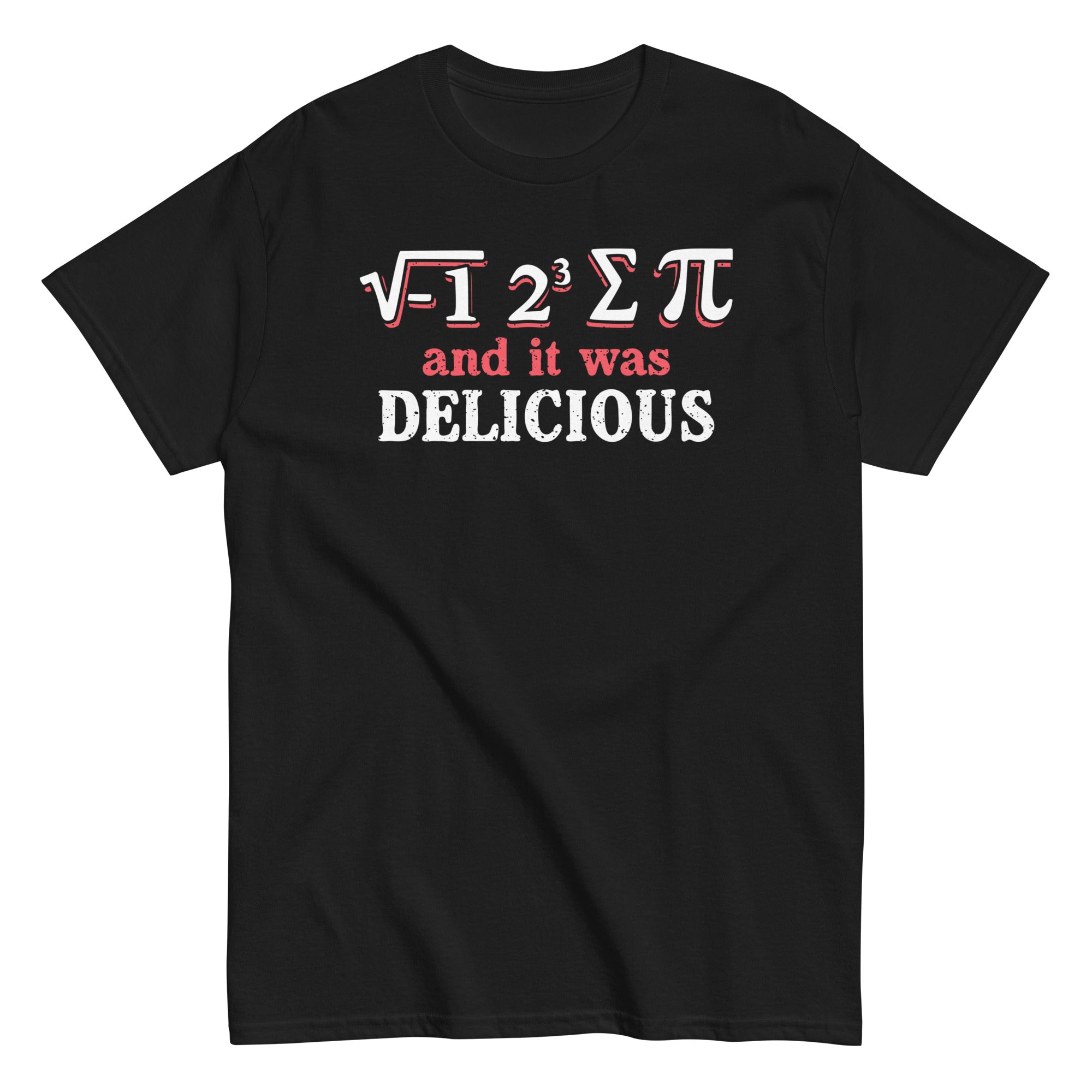 I Ate Sum Pi Men's Classic - Adult & Kids T-Shirts, Sweatshirts & Hoodies apparel design preview 1