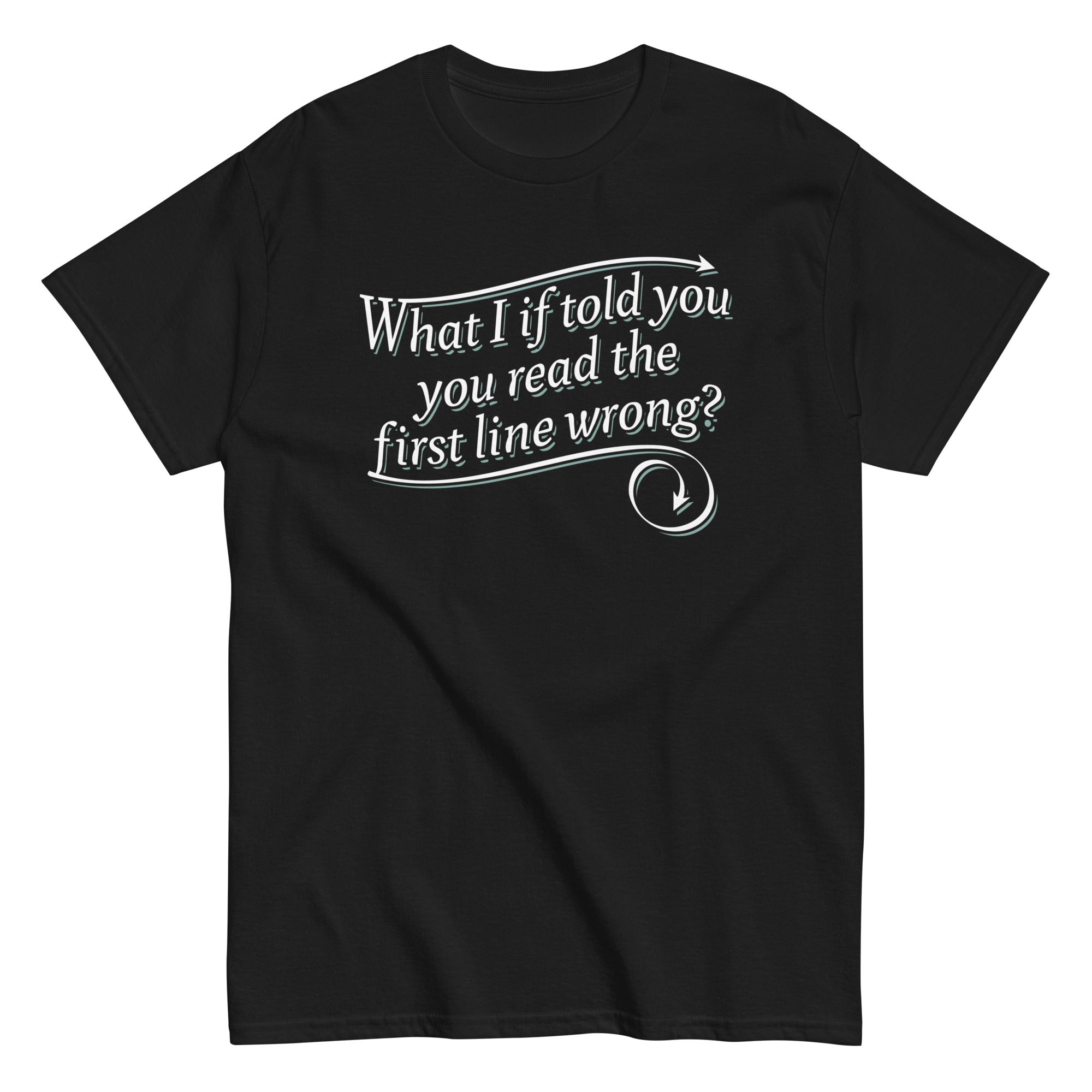 What I If Told You Men's Classic - Adult & Kids T-Shirts, Sweatshirts & Hoodies apparel design preview 1