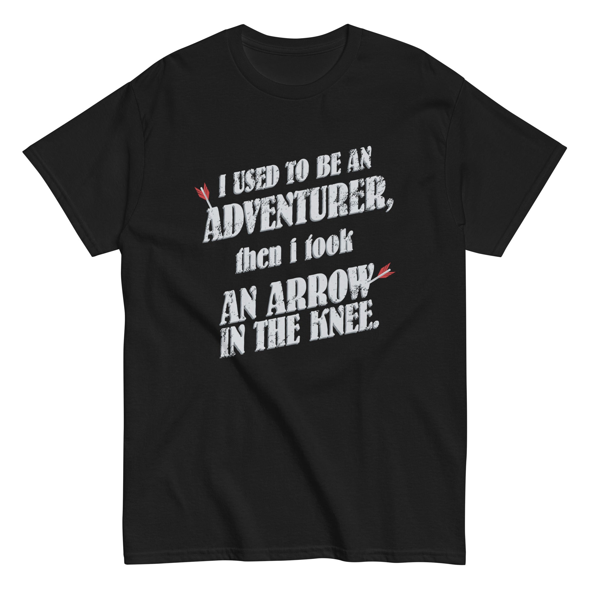 I Used To Be An Adventurer Men's Classic - Adult & Kids T-Shirts, Sweatshirts & Hoodies apparel design preview 1