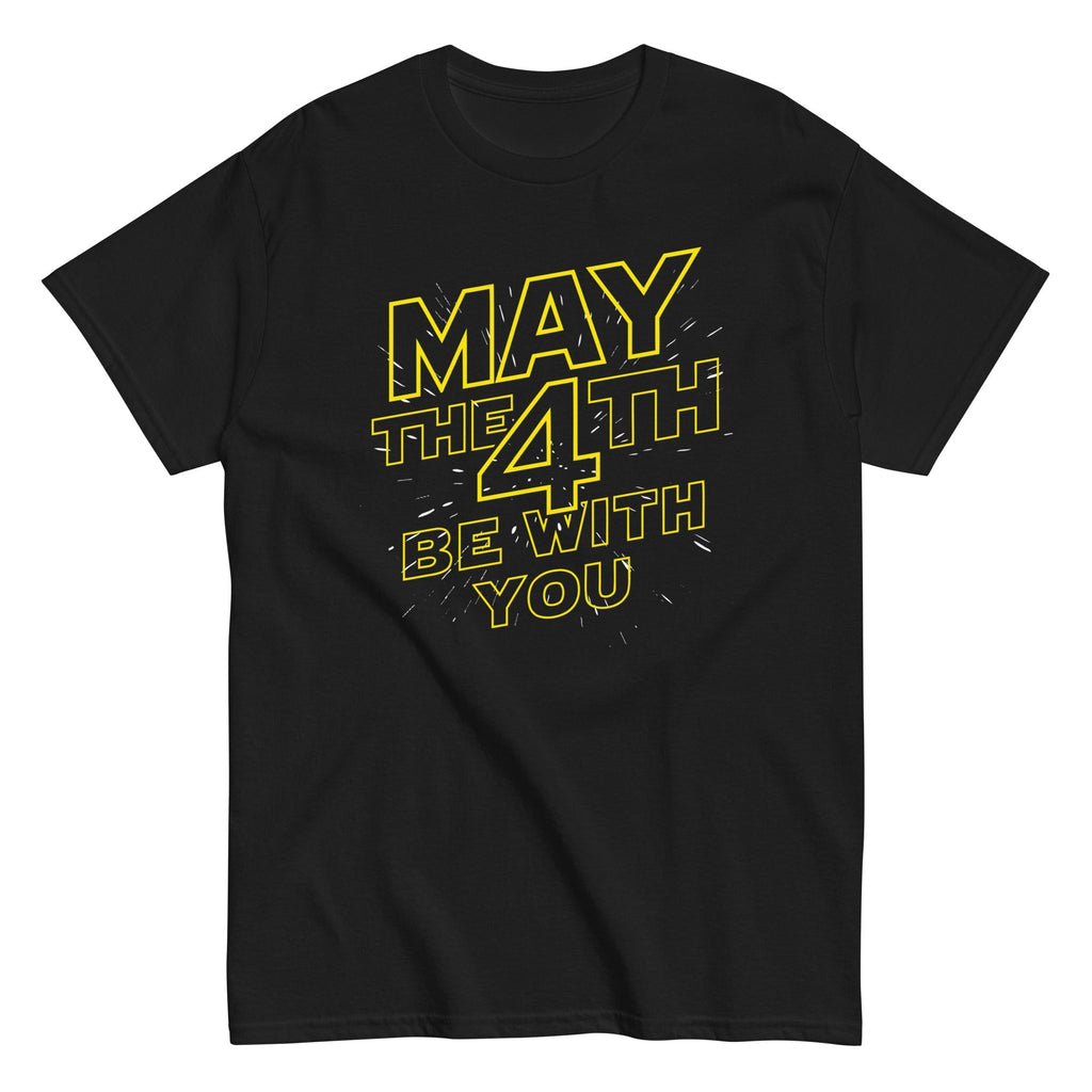 May The 4th Be With You Men's Classic - Adult & Kids T-Shirts, Sweatshirts & Hoodies apparel design preview 1