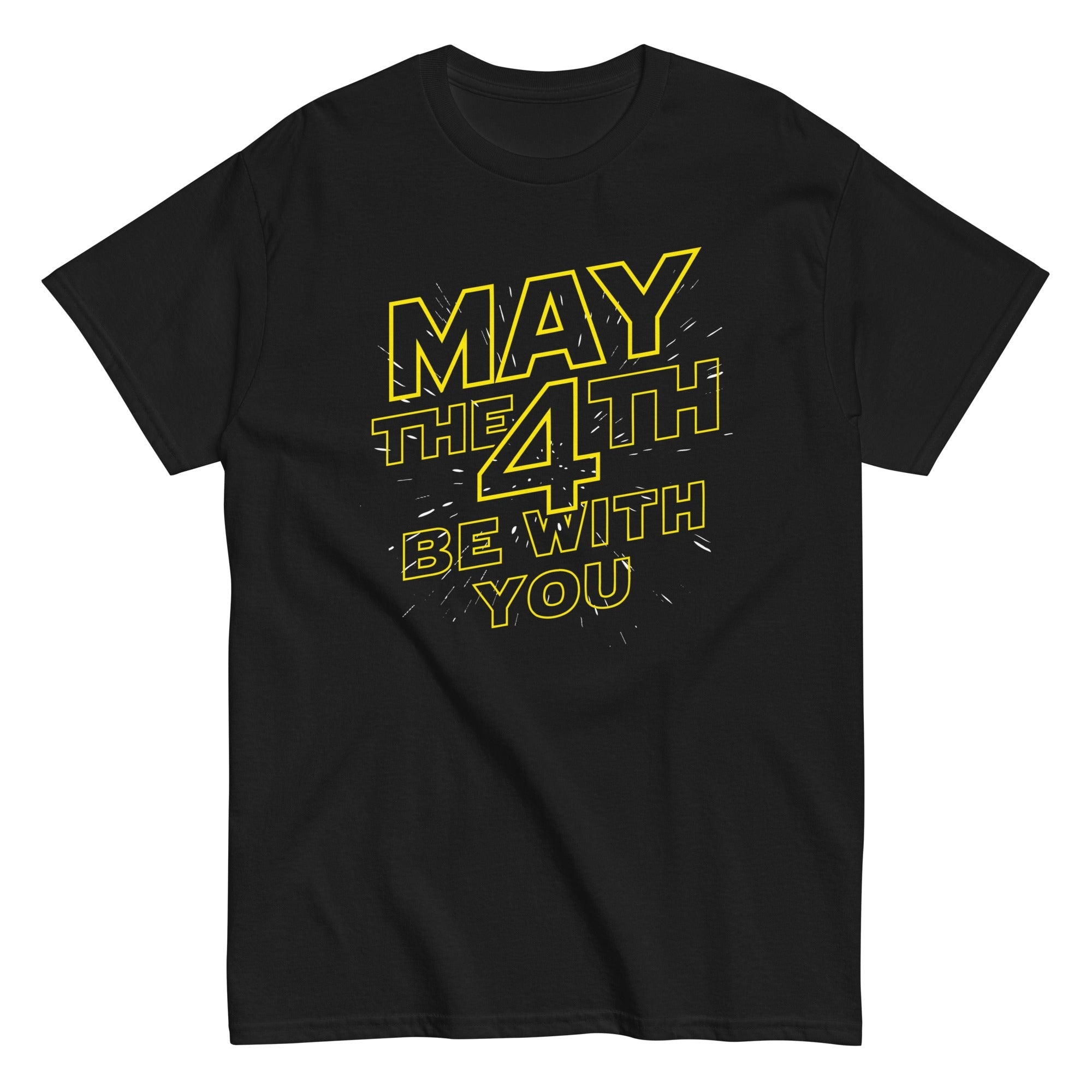 May The 4th Be With You Men's Classic - Adult & Kids T-Shirts, Sweatshirts & Hoodies apparel design preview 1