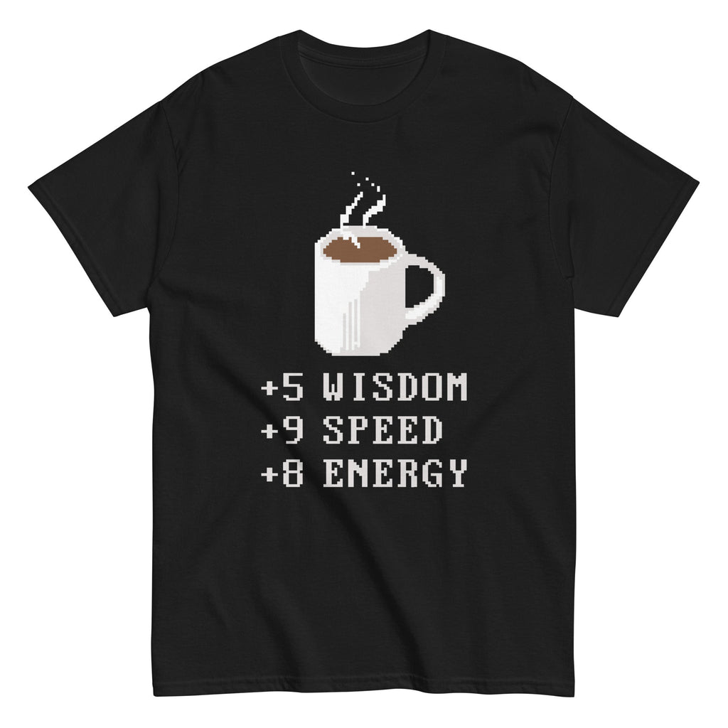 Coffee Plus To Stats Men's Classic - Adult & Kids T-Shirts, Sweatshirts & Hoodies apparel design preview 1