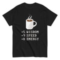 Coffee Plus To Stats Men's Classic - Adult & Kids T-Shirts, Sweatshirts & Hoodies apparel design preview 1