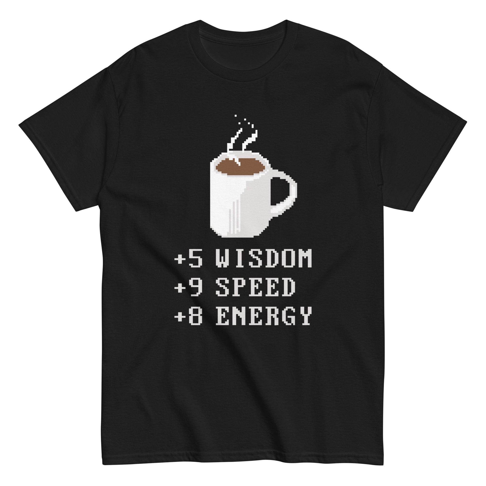 Coffee Plus To Stats Men's Classic - Adult & Kids T-Shirts, Sweatshirts & Hoodies apparel design preview 1