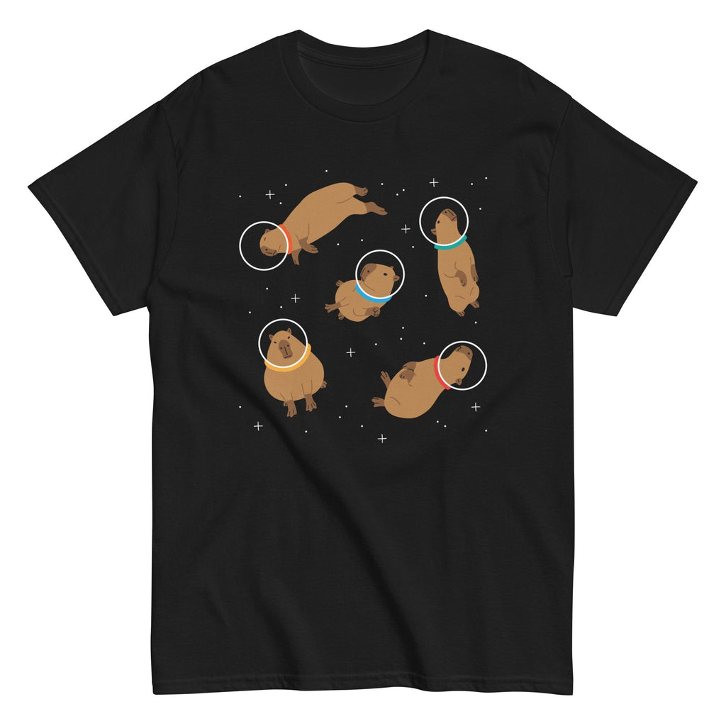 Capybaras In Space Men's Classic - Adult & Kids T-Shirts, Sweatshirts & Hoodies apparel design preview 1