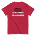 There Is A Fine Line Between Numerator And - Adult & Kids T-Shirts, Sweatshirts & Hoodies apparel design preview 1