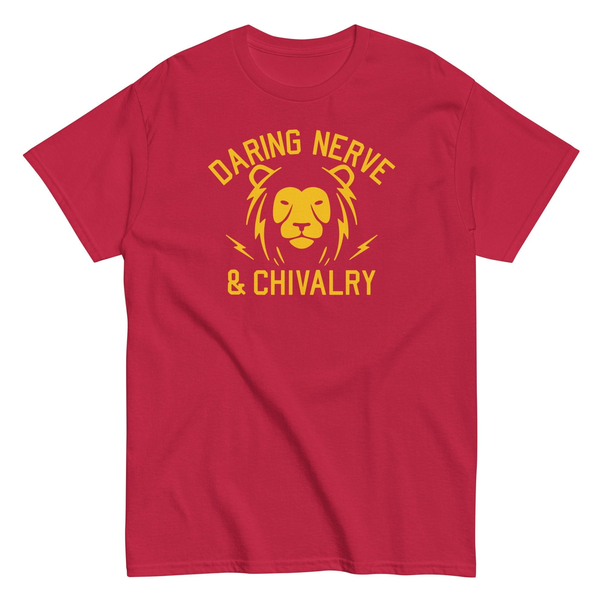 Daring, Nerve, And Chivalry Men's Classic - Adult & Kids T-Shirts, Sweatshirts & Hoodies apparel design preview 1