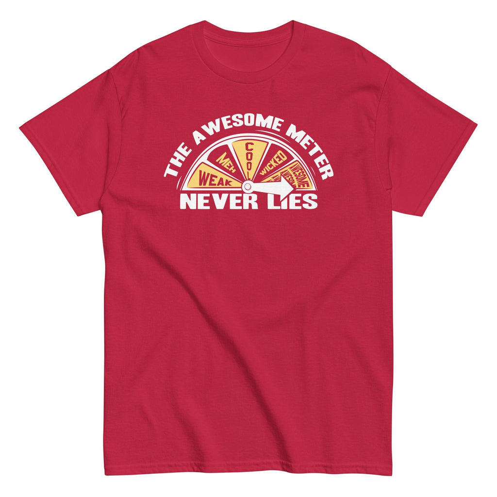 The Awesome Meter Men's Classic - Adult & Kids T-Shirts, Sweatshirts & Hoodies apparel design preview 1