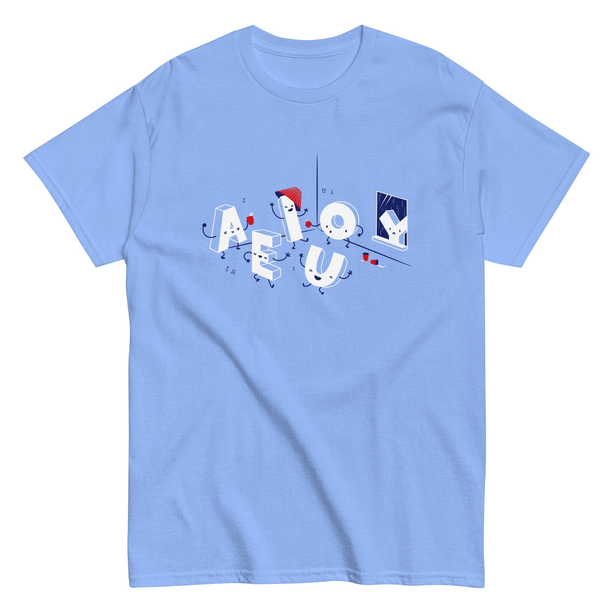 Vowel Party Time Men's Classic - Adult & Kids T-Shirts, Sweatshirts & Hoodies apparel design preview 1
