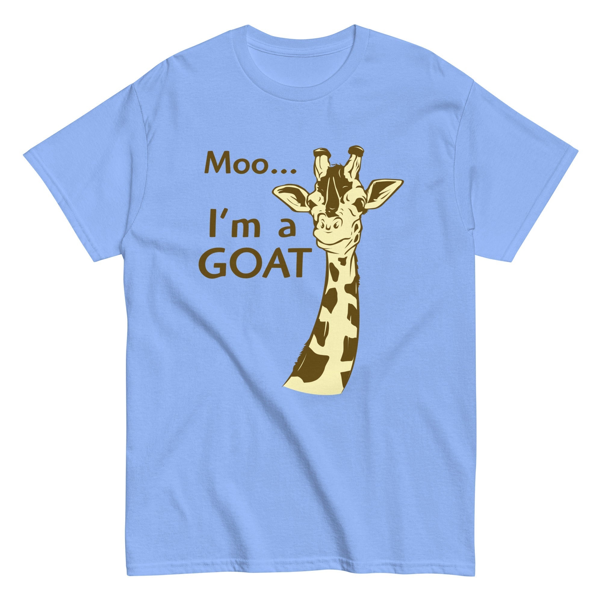 Moo, I'm A Goat Men's Classic - Adult & Kids T-Shirts, Sweatshirts & Hoodies apparel design preview 1