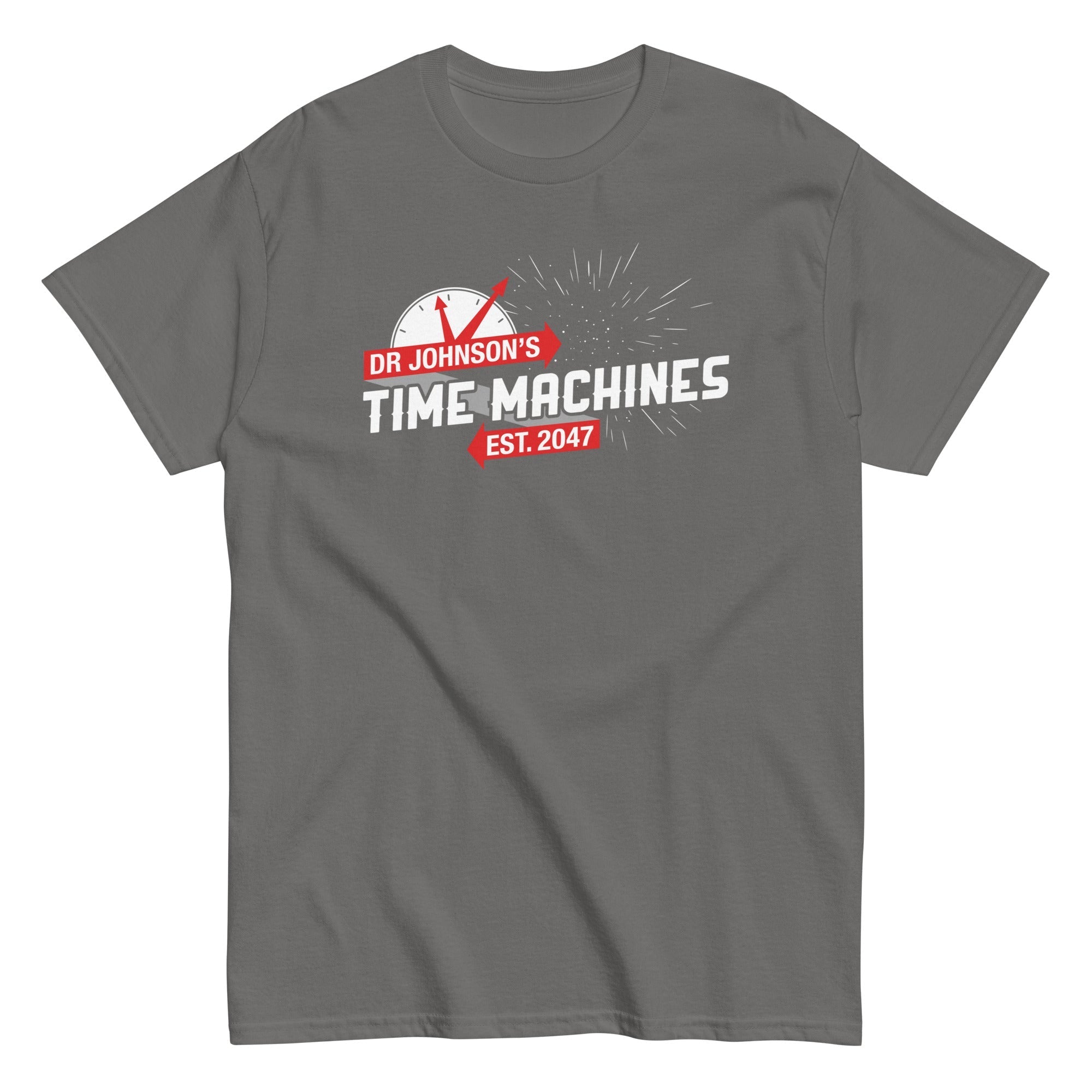 Dr Johnson's Time Machines Men's Classic - Adult & Kids T-Shirts, Sweatshirts & Hoodies apparel design preview 1