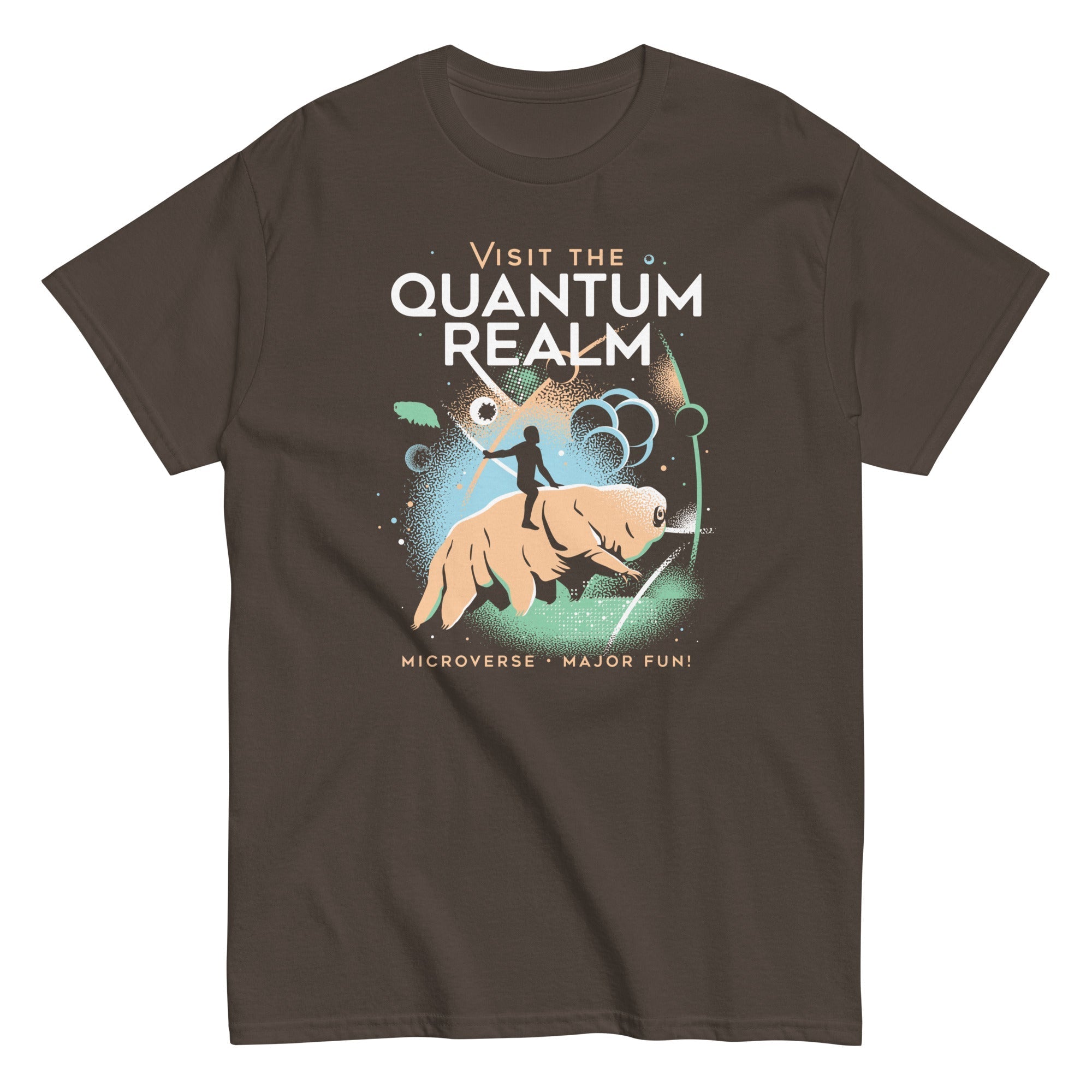 Visit The Quantum Realm Men's Classic - Adult & Kids T-Shirts, Sweatshirts & Hoodies apparel design preview 1