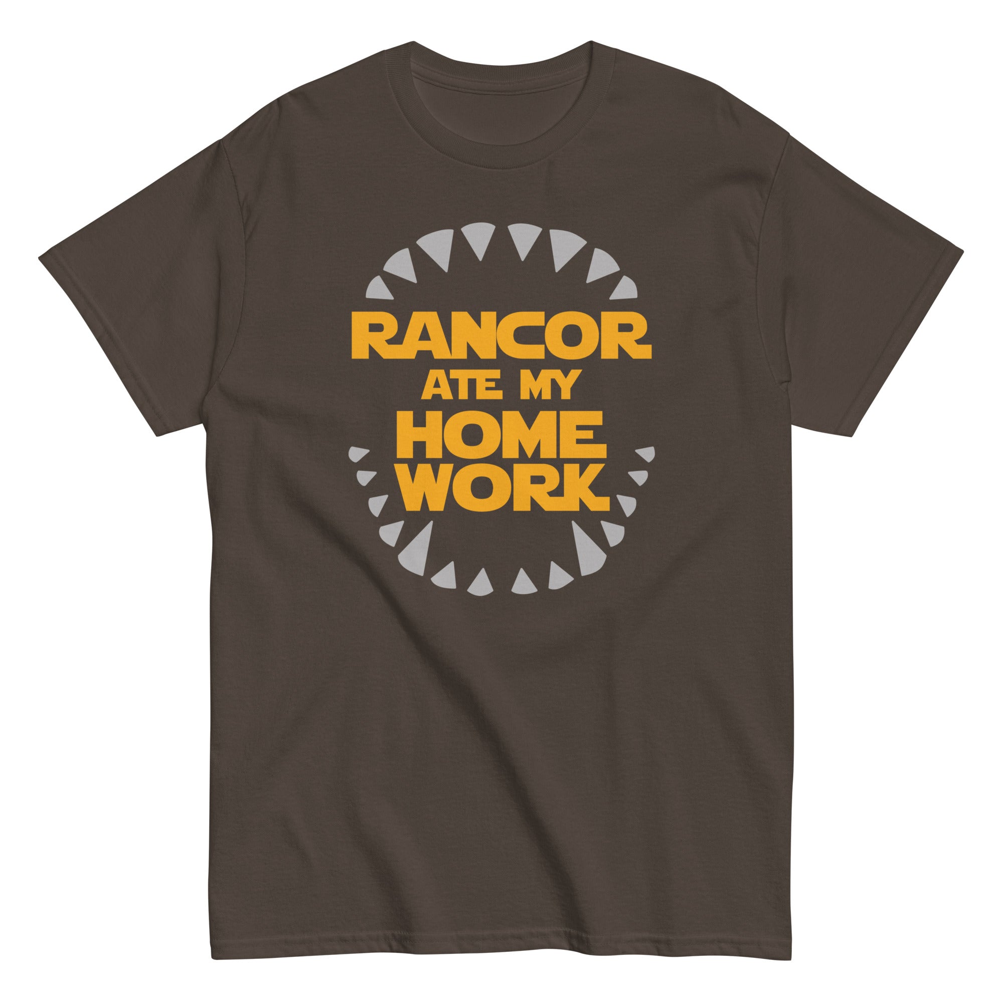 Rancor Ate My Homework Men's Classic - Adult & Kids T-Shirts, Sweatshirts & Hoodies apparel design preview 1