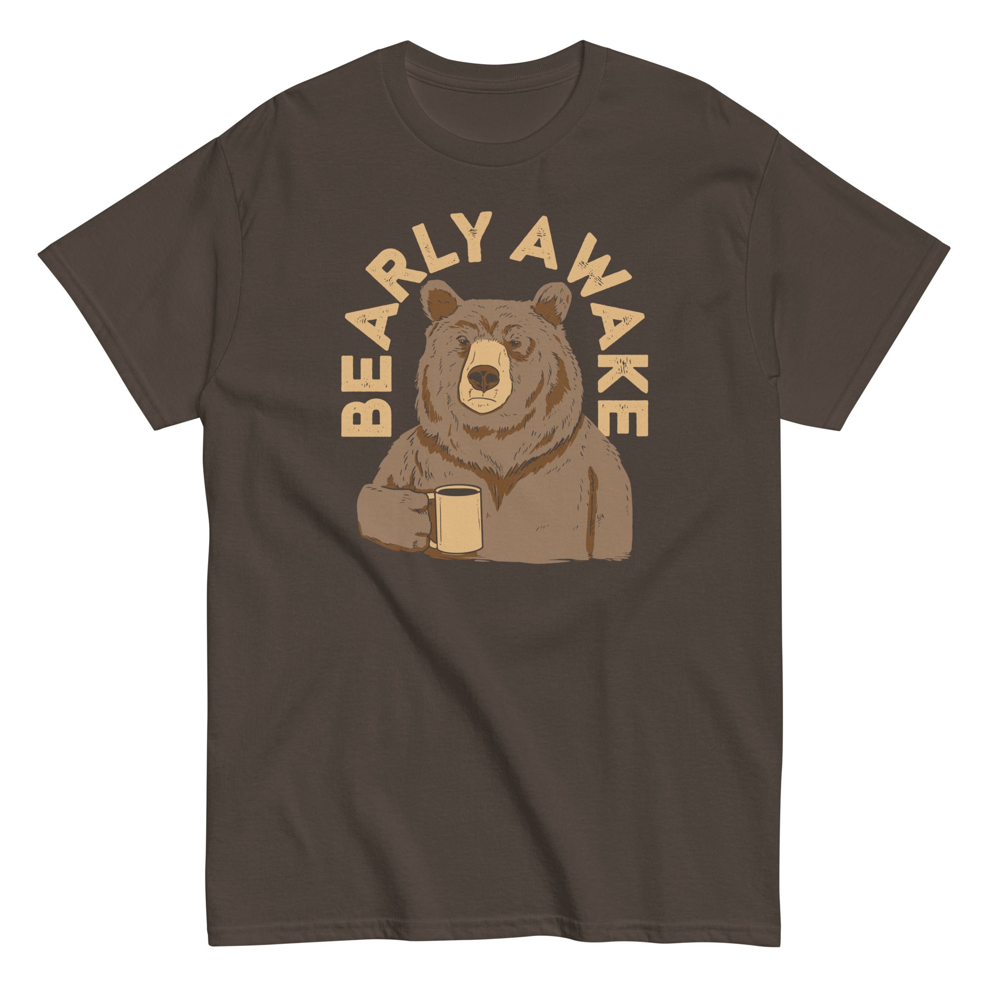 Bearly Awake Men's Classic - Adult & Kids T-Shirts, Sweatshirts & Hoodies apparel design preview 1