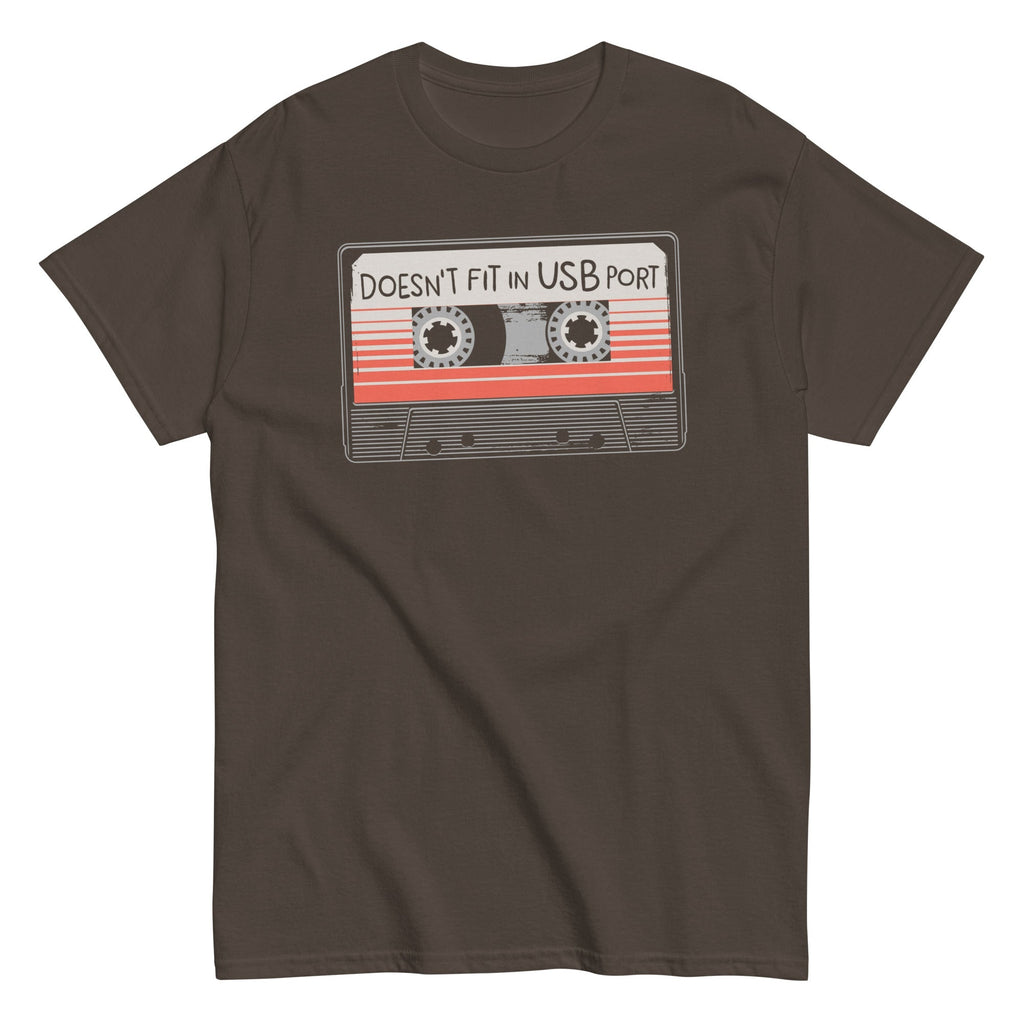 Doesn't Fit In USB Port Men's Classic - Adult & Kids T-Shirts, Sweatshirts & Hoodies apparel design preview 1