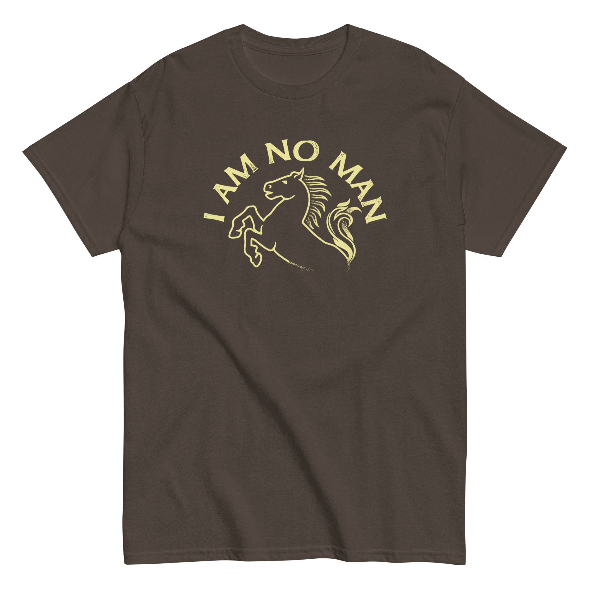 I Am No Man Men's Classic - Adult & Kids T-Shirts, Sweatshirts & Hoodies apparel design preview 1