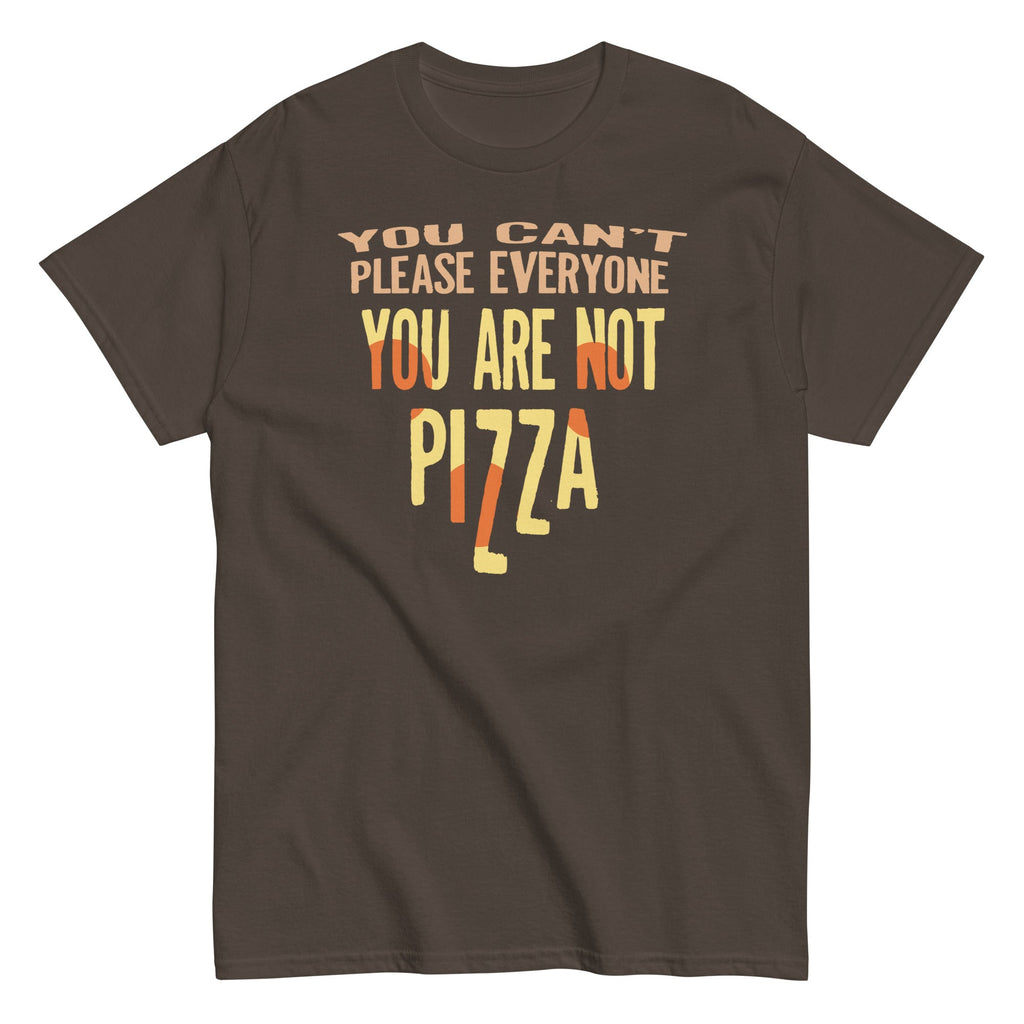 You Are Not Pizza Men's Classic - Adult & Kids T-Shirts, Sweatshirts & Hoodies apparel design preview 1