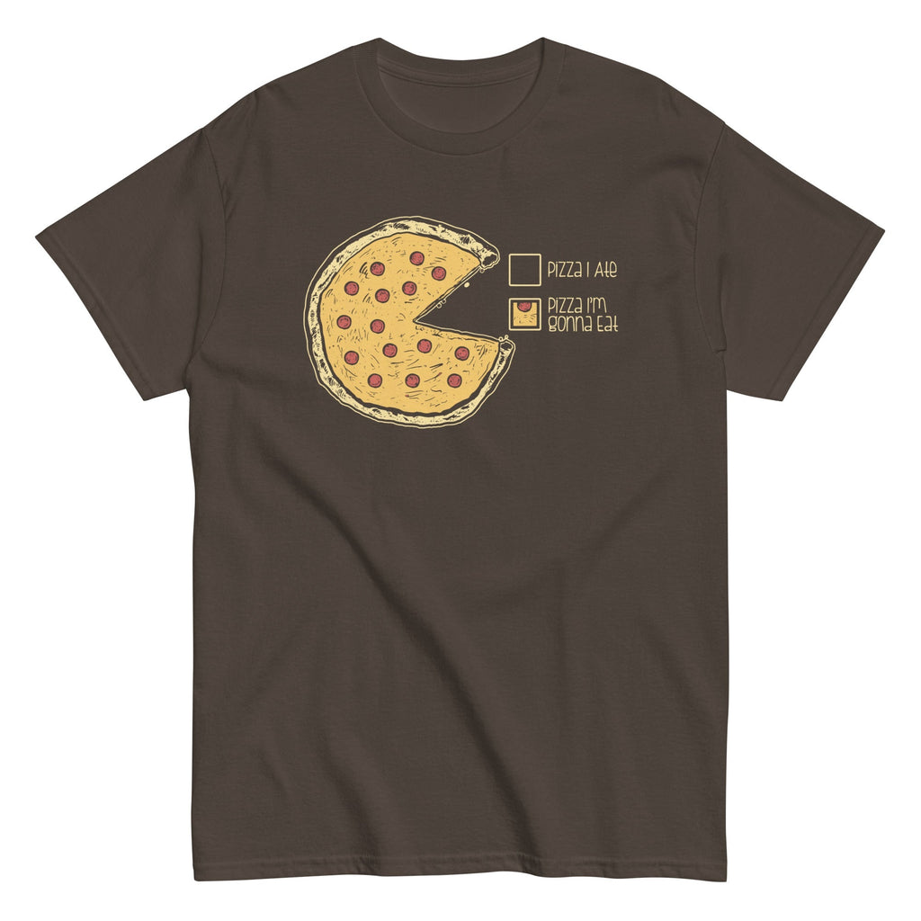 Pizza Pie Chart Men's Classic - Adult & Kids T-Shirts, Sweatshirts & Hoodies apparel design preview 1