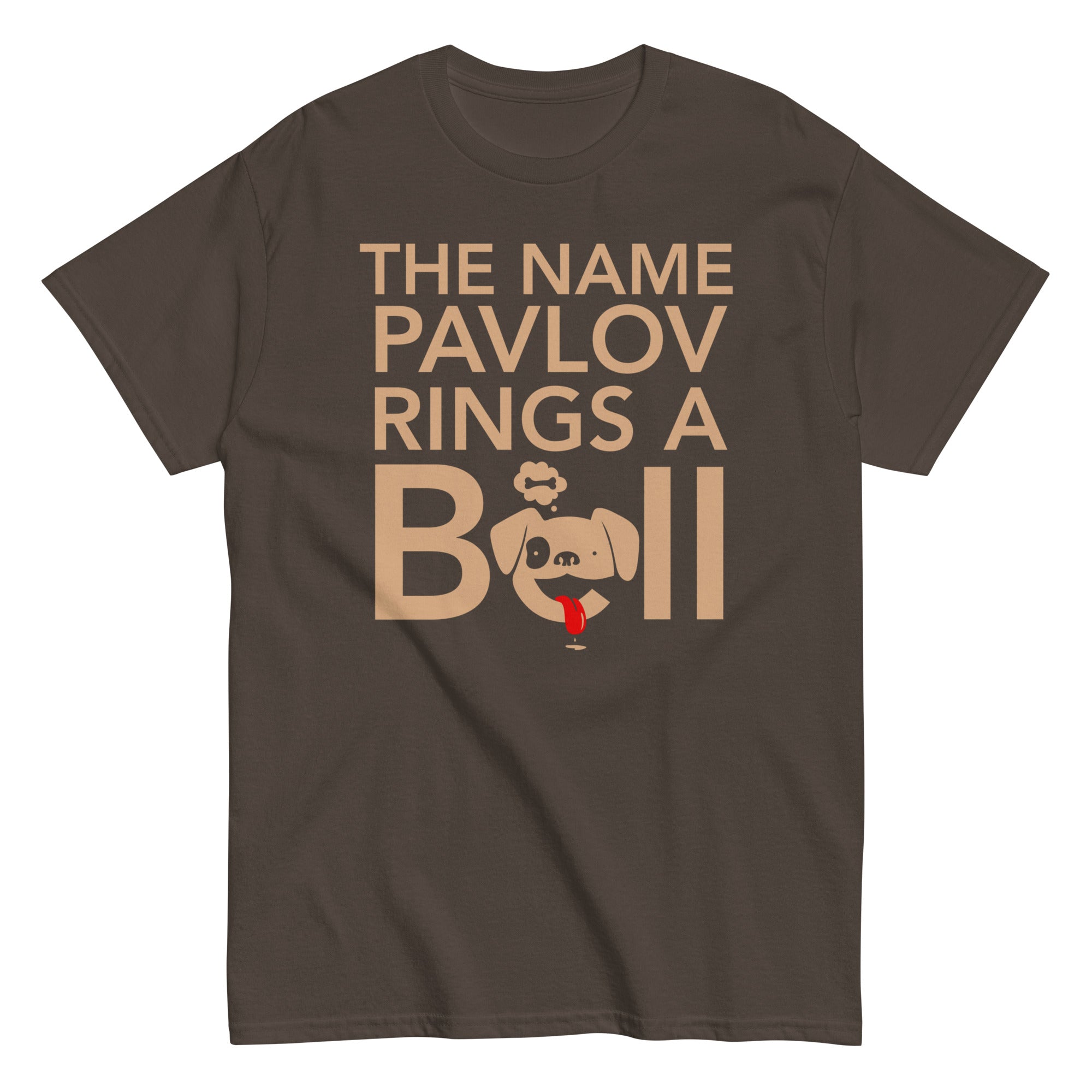 The Name Pavlov Rings A Bell Men's Classic - Adult & Kids T-Shirts, Sweatshirts & Hoodies apparel design preview 1