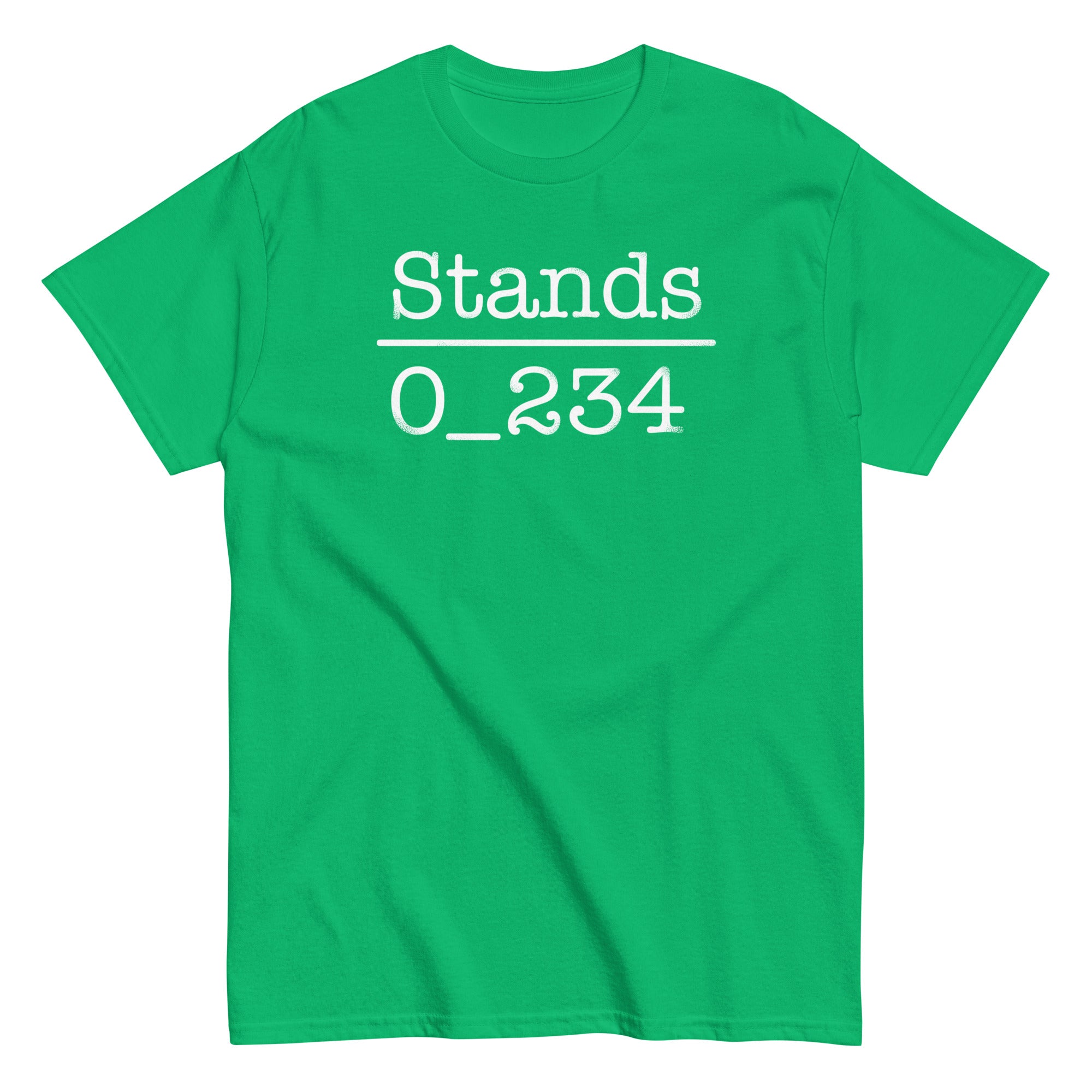 No 1 Under Stands Men's Classic - Adult & Kids T-Shirts, Sweatshirts & Hoodies apparel design preview 1