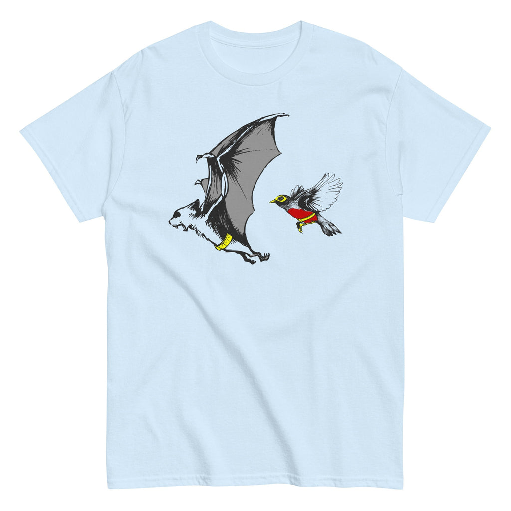 Bat and Robin Men's Classic - Adult & Kids T-Shirts, Sweatshirts & Hoodies apparel design preview 1
