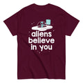 Aliens Believe In You Men's Classic - Adult & Kids T-Shirts, Sweatshirts & Hoodies apparel design preview 1