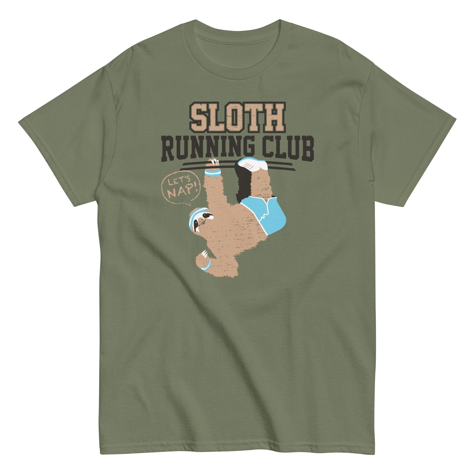 Sloth Running Club Men's Classic - Adult & Kids T-Shirts, Sweatshirts & Hoodies apparel design preview 1