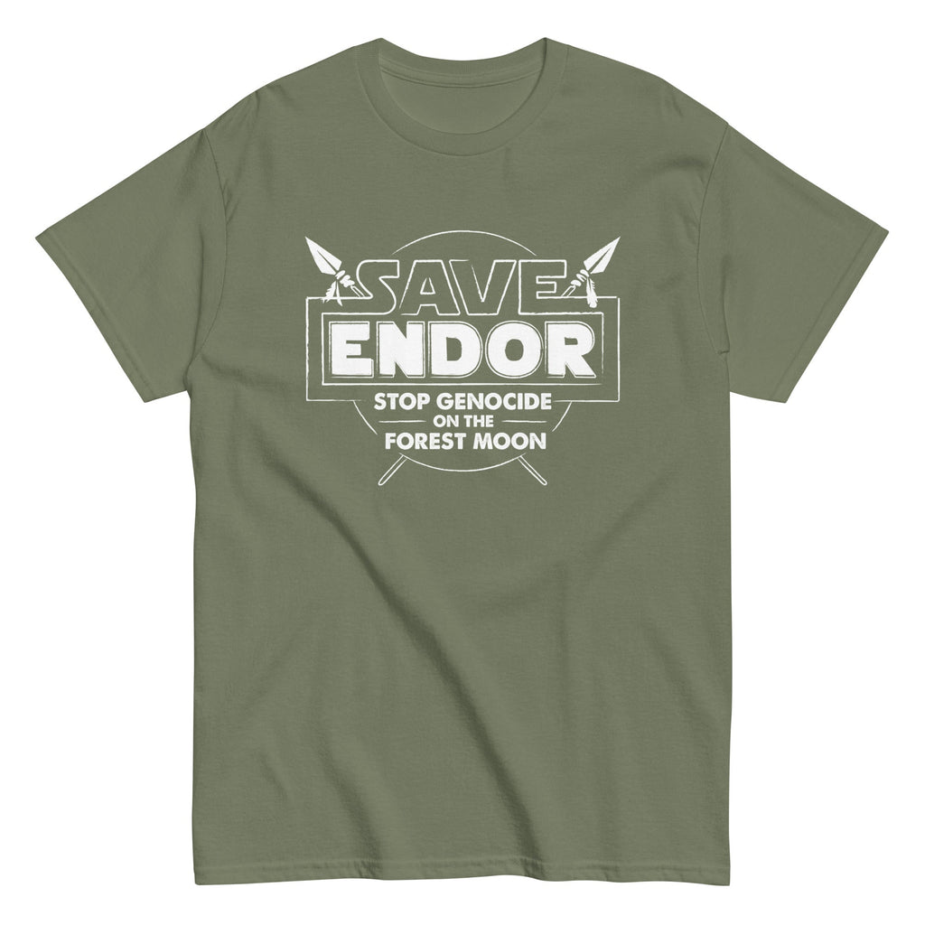 Save Endor Men's Classic - Adult & Kids T-Shirts, Sweatshirts & Hoodies apparel design preview 1