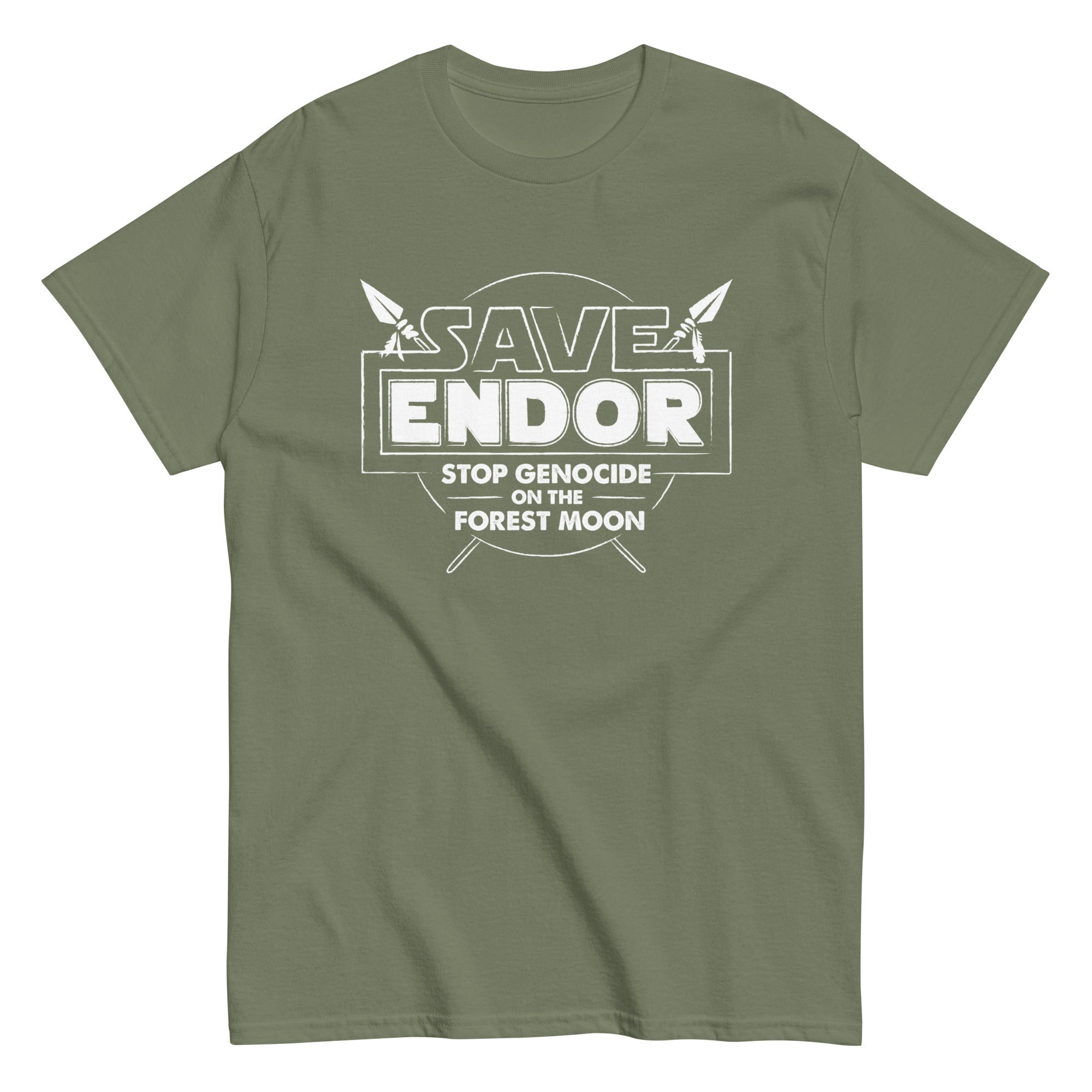 Save Endor Men's Classic - Adult & Kids T-Shirts, Sweatshirts & Hoodies apparel design preview 1