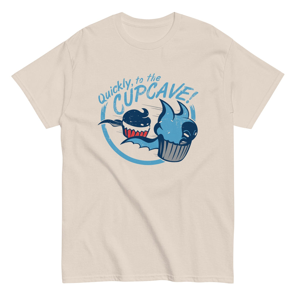 Quickly, To The Cupcave! Men's Classic - Adult & Kids T-Shirts, Sweatshirts & Hoodies apparel design preview 1