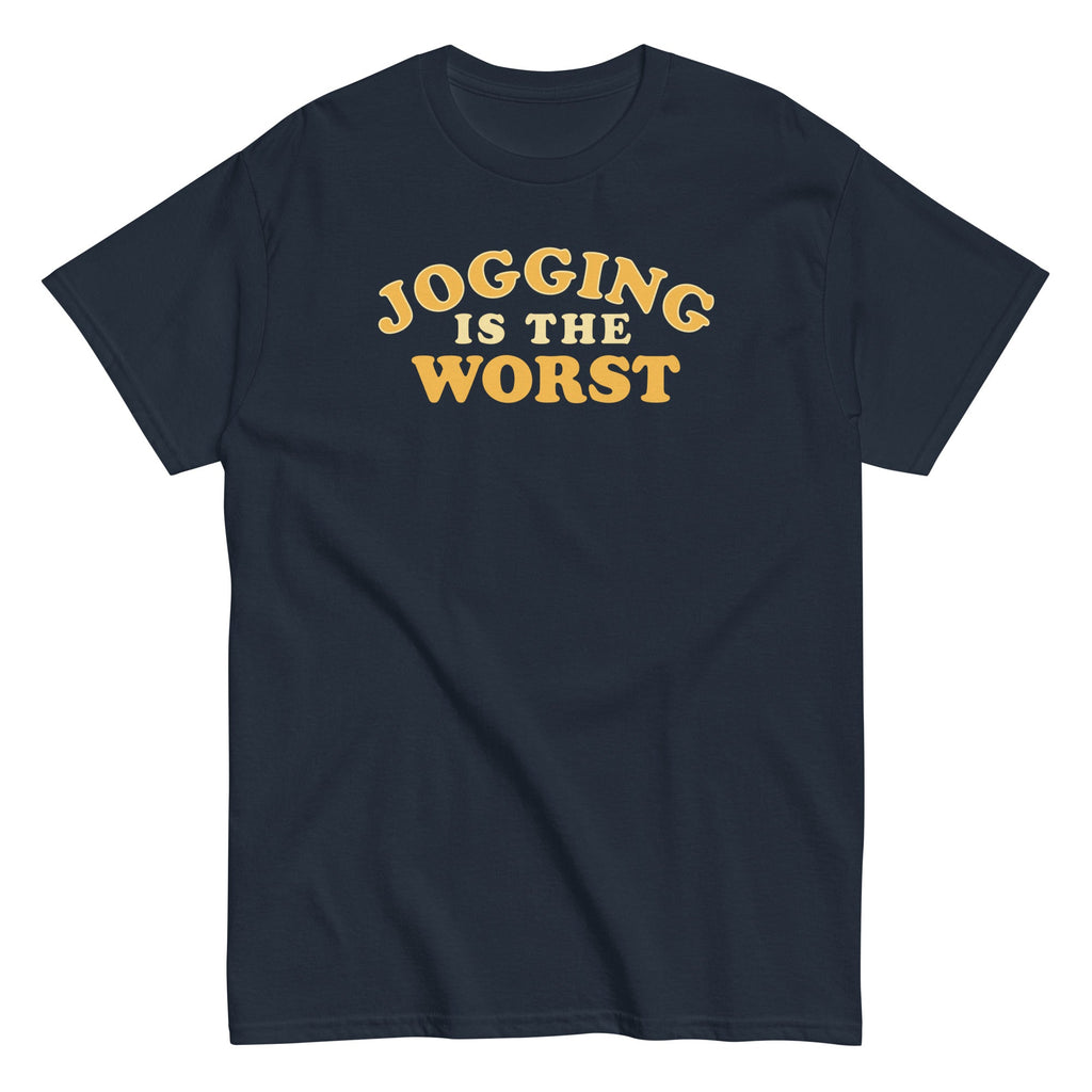 Jogging Is The Worst Men's Classic - Adult & Kids T-Shirts, Sweatshirts & Hoodies apparel design preview 1