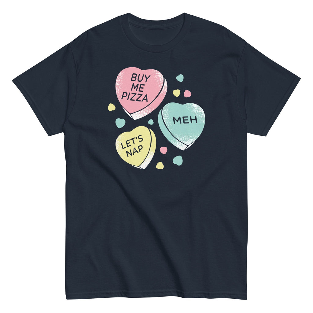 Candy Hearts Men's Classic - Adult & Kids T-Shirts, Sweatshirts & Hoodies apparel design preview 1