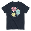 Candy Hearts Men's Classic - Adult & Kids T-Shirts, Sweatshirts & Hoodies apparel design preview 1